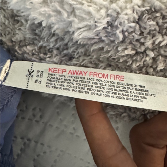 NWOT FREE PEOPLE FP movement - wish it wide leg pants indigo color size L - Picture 12 of 12